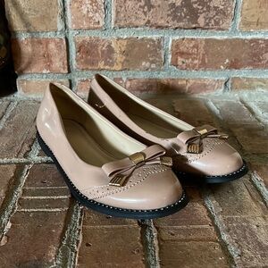 Mido Fabiani Oxford Bow Flats
